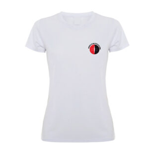 Tee shirt blanc 100% polyester